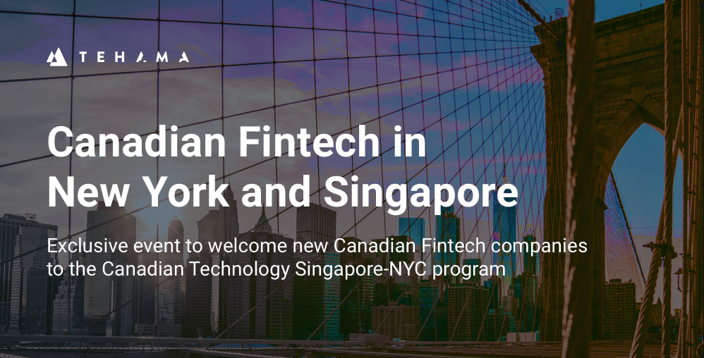 Canadian Fintech Event Poster