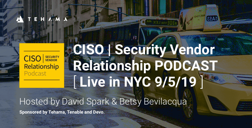 CISO Security Vendor Relationship podcast poster