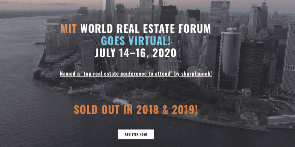 MIT World real estate forum Poster