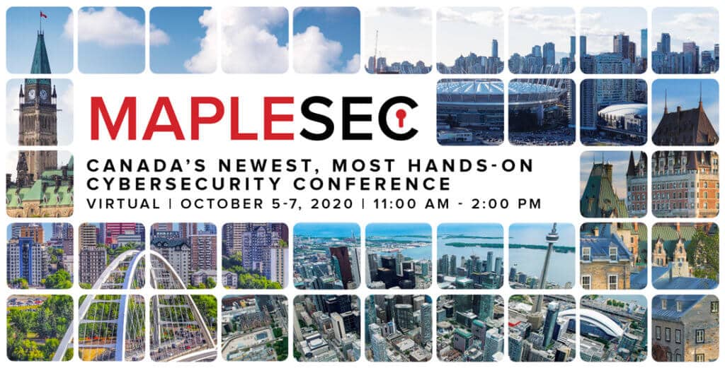MapleSEC Event poster