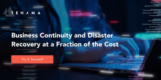 Business Continuity and Disaster Recovery - Hands on a keyboard in the dark